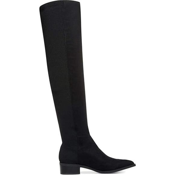 Steve Madden JOLLY womens tall Riding boot, black knee boots size5.5 - Picture 2 of 11